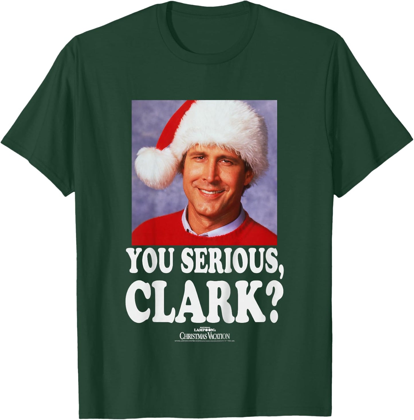 Kids National Lampoon's Christmas Vacation Clark Photo T-Shirt - T-Shirt | Forest