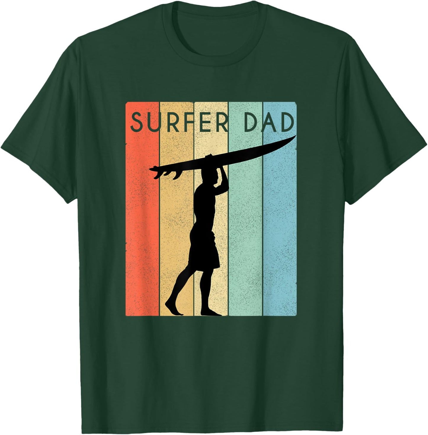 Surfer Dad Surf Shirt/ Surf Dad Fathers Day T-Shirt - T-Shirt | Forest