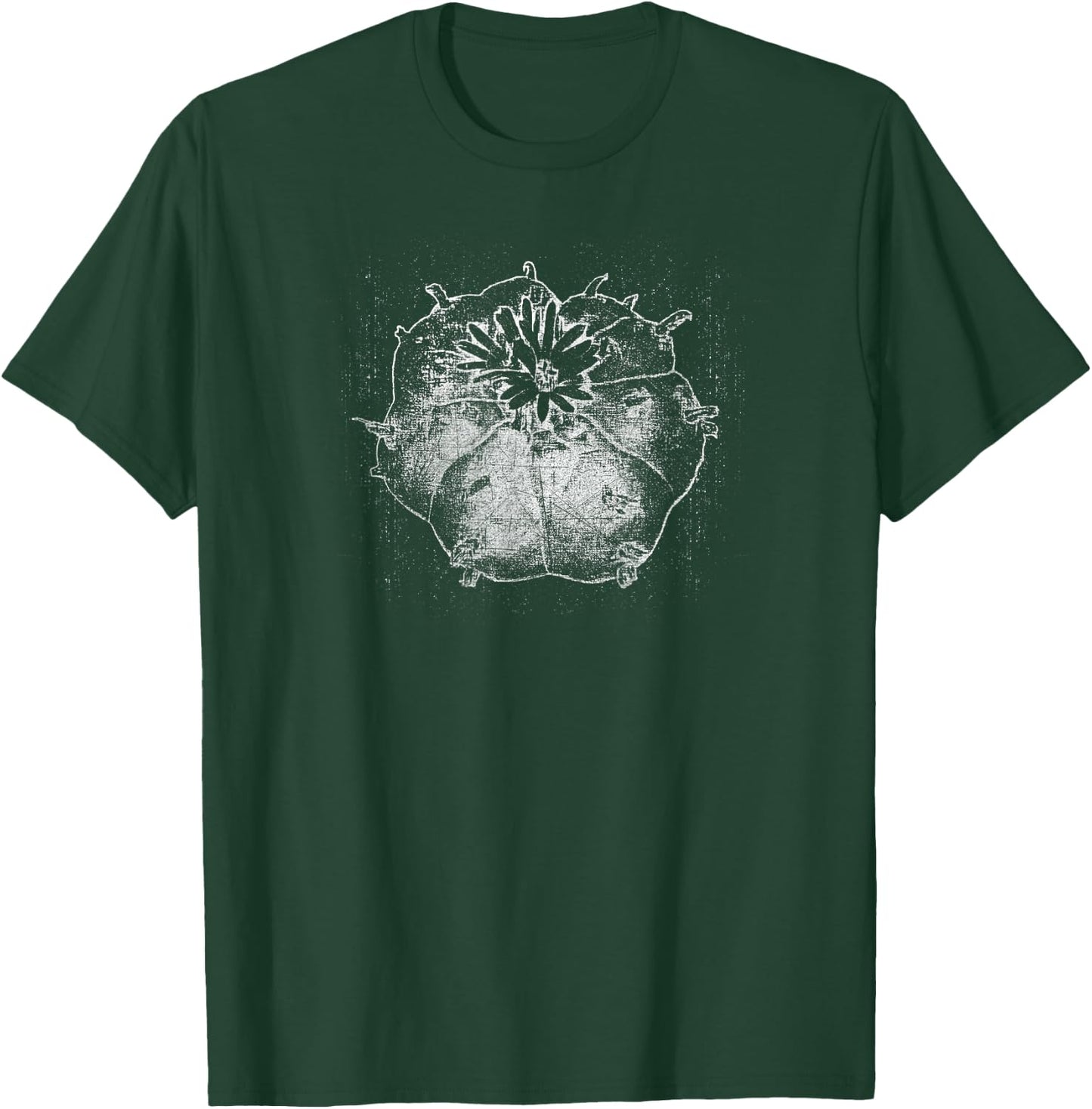 Peyote Shirt Botanist Sketch Art T-Shirt - T-Shirt | Forest