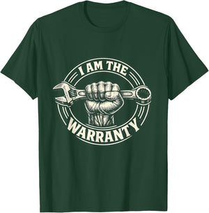 I Am The Warranty Mechanic Funny Wrench T-Shirt - T-Shirt | Forest