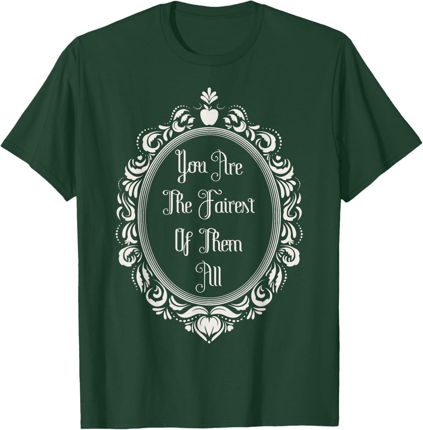 Disney Snow White You're The Fairest Mirror Graphic T-Shirt - T-Shirt | Forest