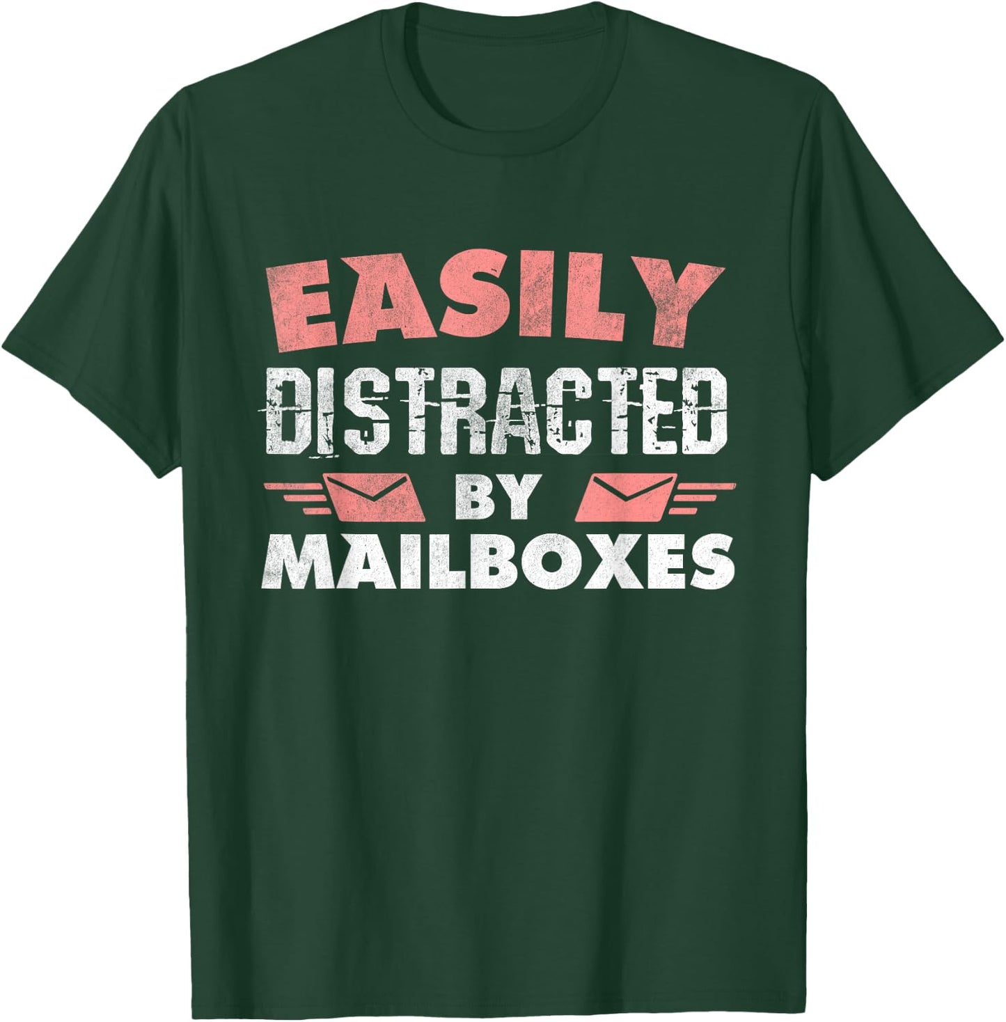 Funny Mailman Gift Mail Carrier Shirt Postal Worker T-Shirt - T-Shirt | Forest