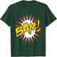 Super Hero Classic Bam! Action Bubble T-Shirt - T-Shirt | Forest