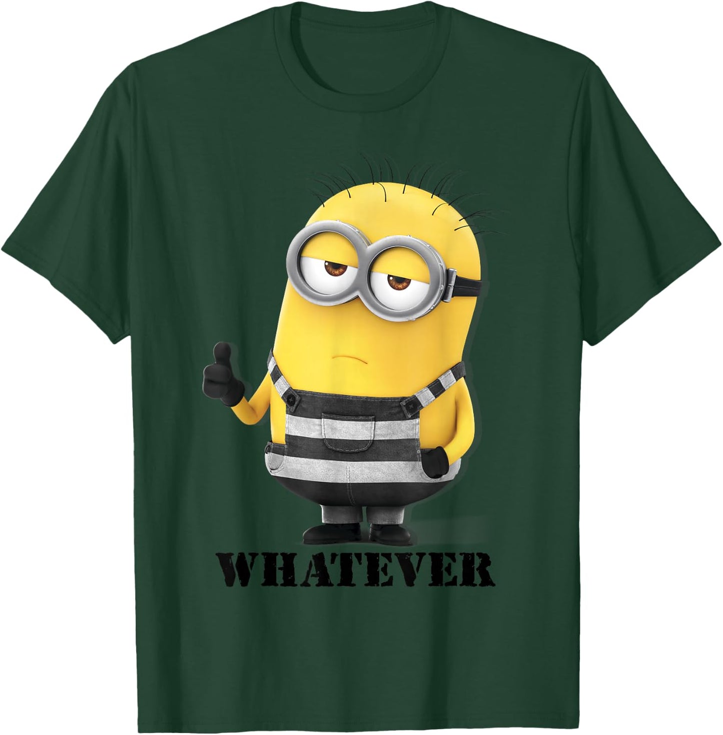Despicable Me Minions Thumbs Up Whatever Graphic T-Shirt - T-Shirt | Forest