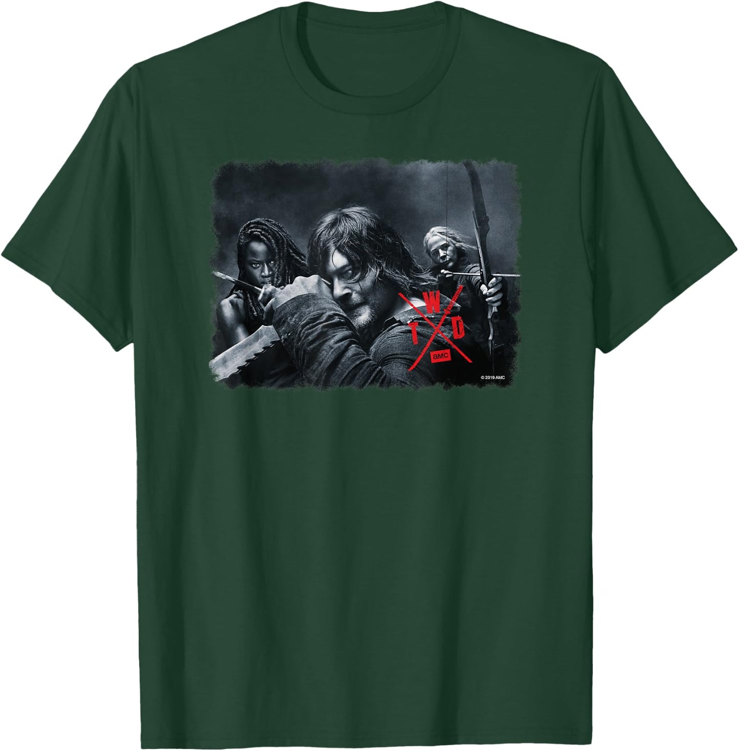 TWD Season X Comic Con T-Shirt - T-Shirt | Forest
