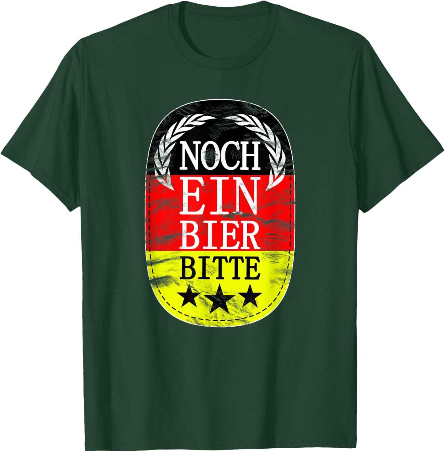 Noch ein bier bitte Prost one Beer Please German Oktoberfest T-Shirt - T-Shirt | Forest