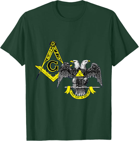 Masonic Scottish Rite PHA T Shirt T-Shirt - T-Shirt | Forest