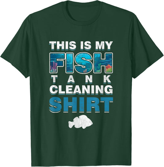 Aquarianer Godlfisch Fischzucht Haustiere -Adults Black Small Modern Short Sleeve Christmas Birthday Fishing Lifestyle Gift T-Shirt - T-Shirt | Forest