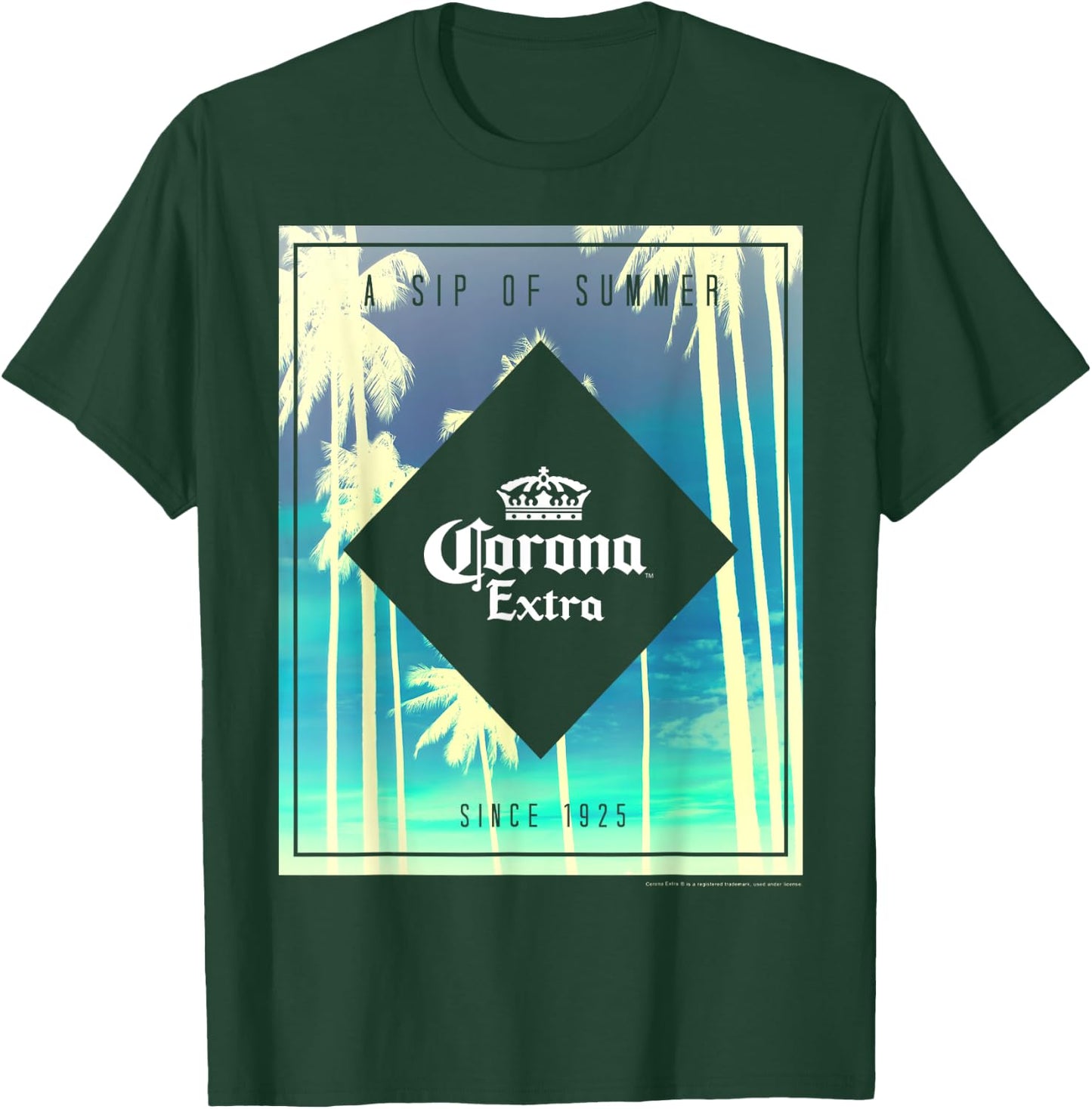 Officially Licensed Corona Extra Mulicolor T-Shirt - T-Shirt | Forest