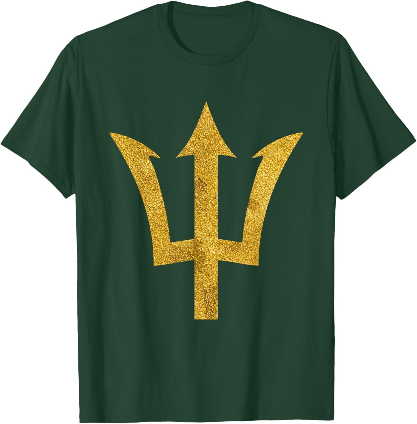 Bajan t shirt Barbados est 1966 gold trident T-Shirt - T-Shirt | Forest