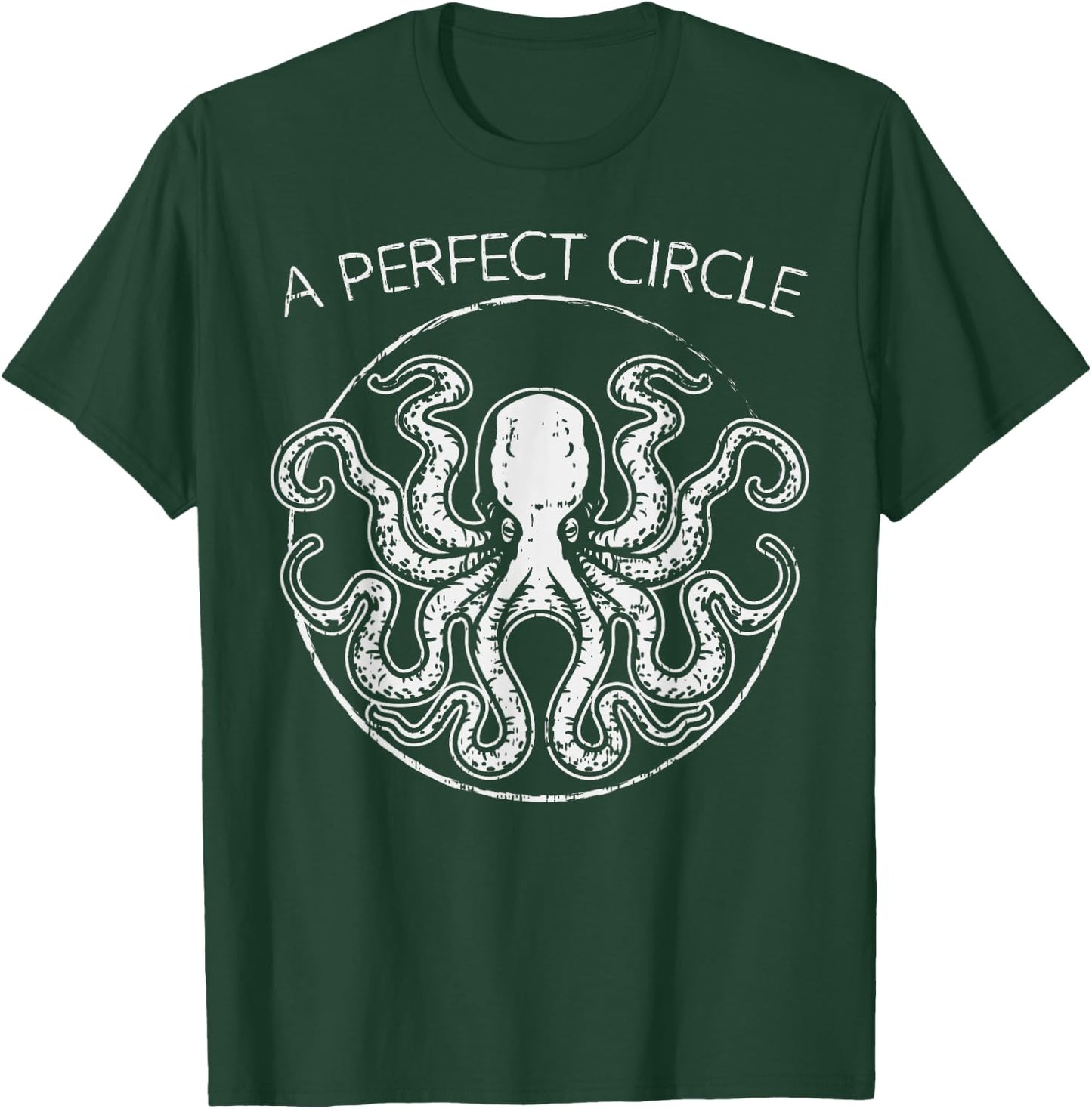 Perfect Circle Shirt Octopi Math Teacher Gift Octopus Pi Day Women Girls Kids T-Shirt - T-Shirt | Forest