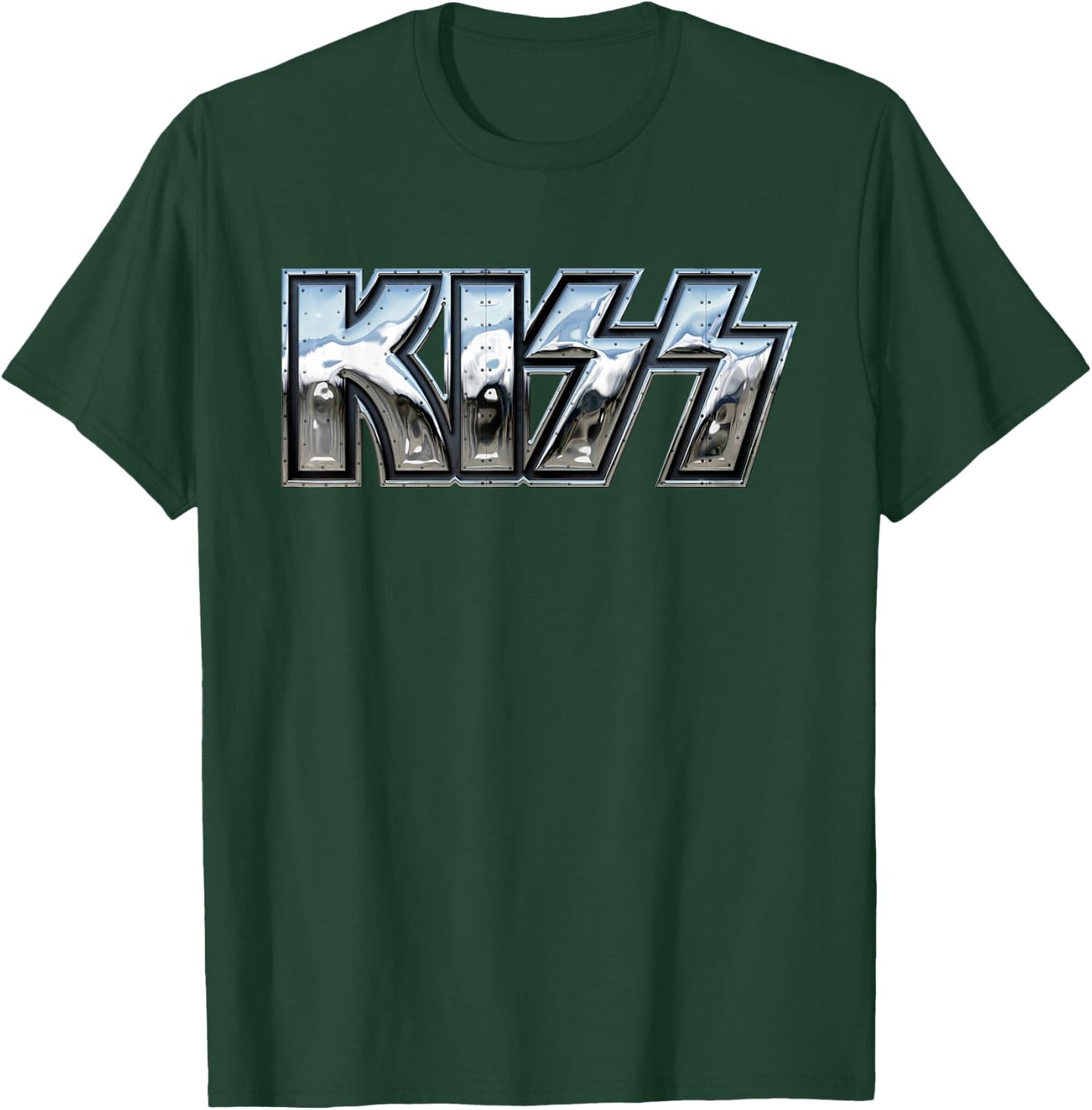 KISS - Chrome T-Shirt - T-Shirt | Forest