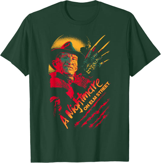 Nightmare on Elm Street Freddy Claws T-Shirt - T-Shirt | Forest