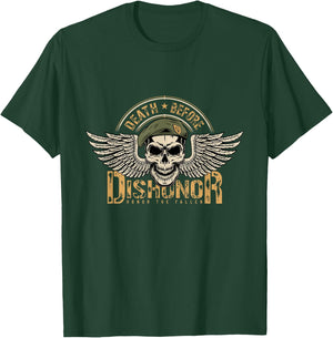 Death vs. Dishonor - Green Beret Special Forces USAF T-Shirt - T-Shirt | Forest
