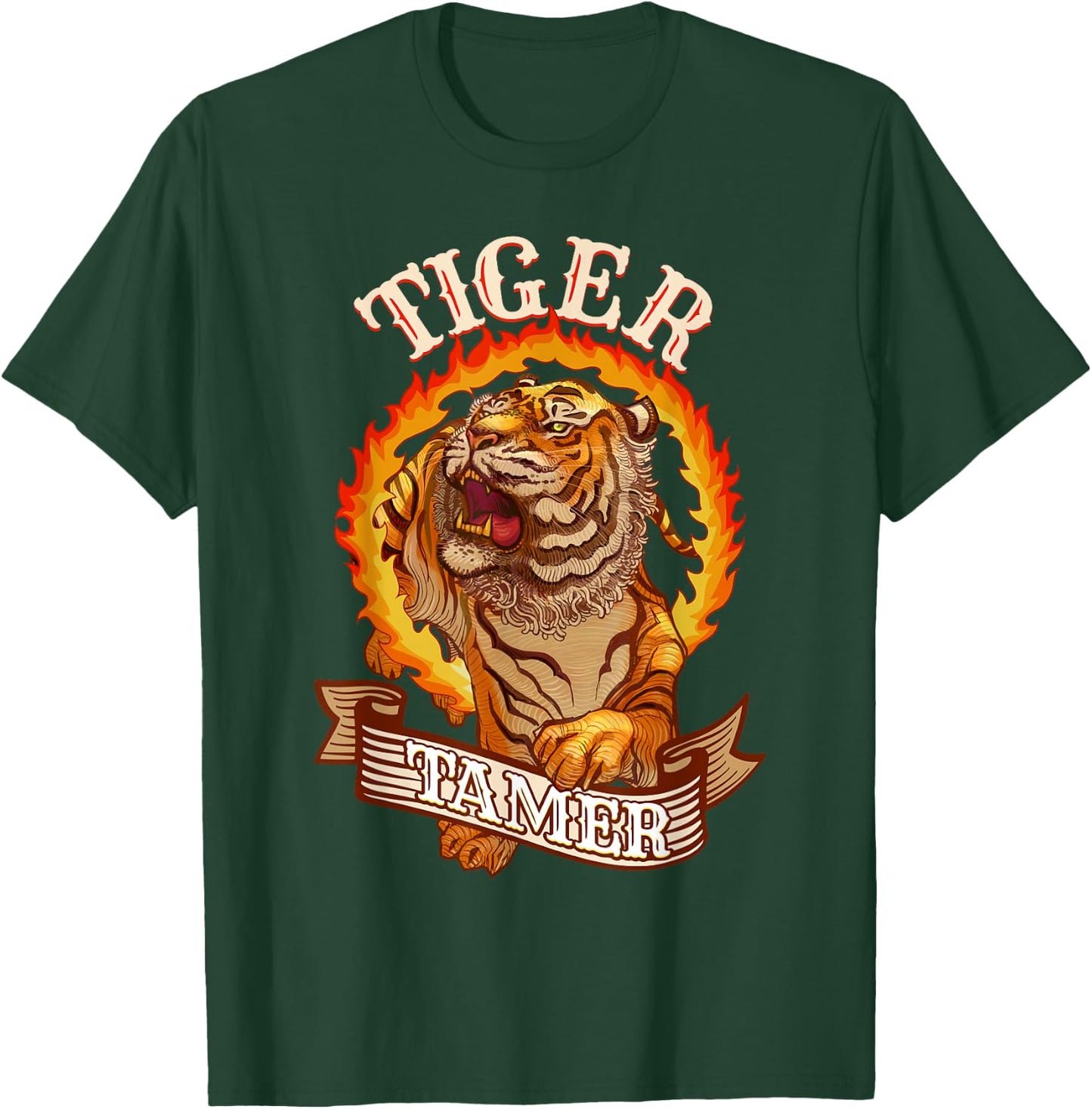 Circus Tiger Shirts - Circus Shirts - Circus Tiger Costume T-Shirt - T-Shirt | Forest