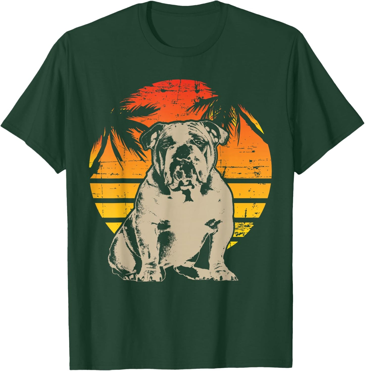 English Bulldog British Bulldog T-Shirt - T-Shirt | Forest