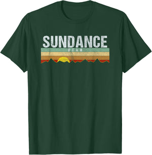 Retro Vintage Sundance T-Shirt - T-Shirt | Forest