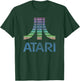ATARI 8-Bit Rainbow Retro Video Game Logo T-Shirt - T-Shirt | Forest
