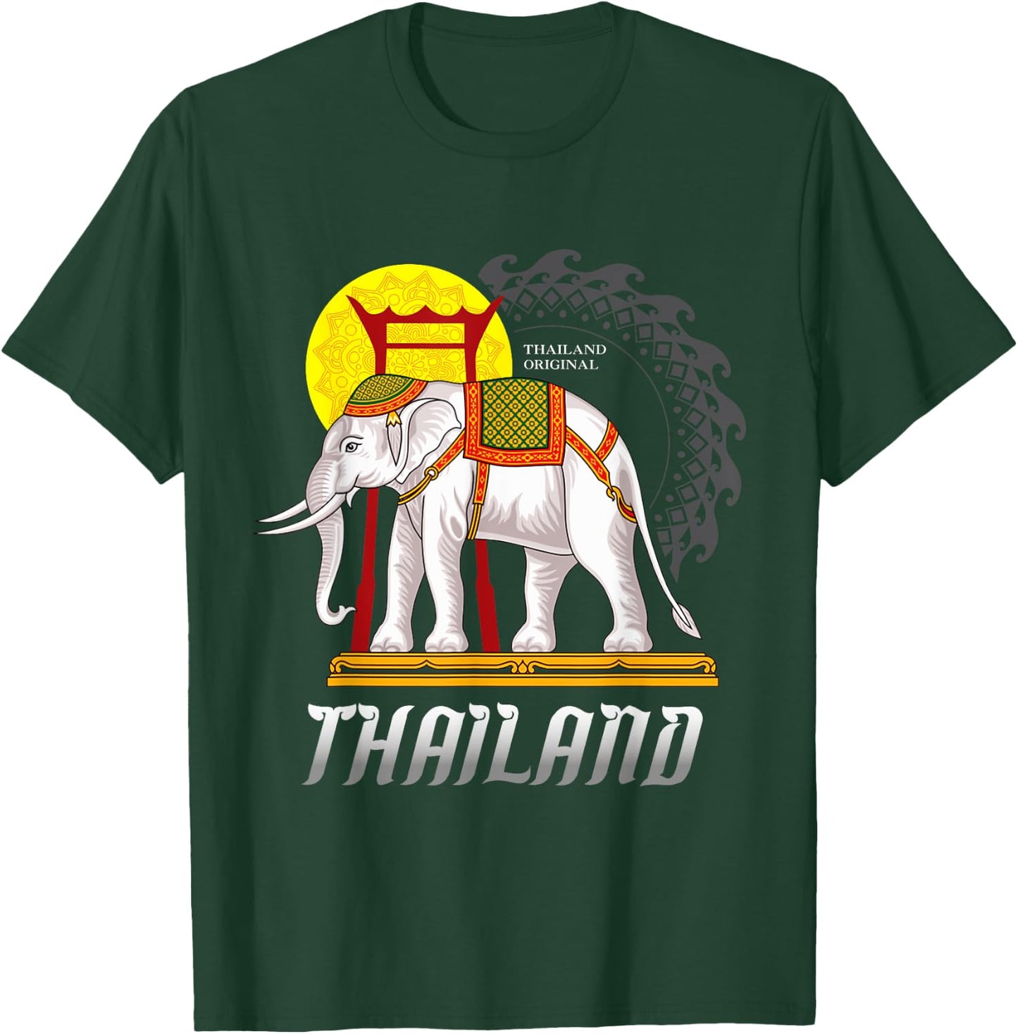 Thailand Original Thai elephant Gift women T-Shirt - T-Shirt | Forest