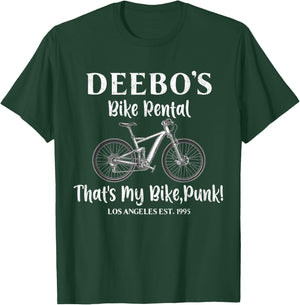 Deebo Bike Rental That's My Bike Punk Small T-Shirt - T-Shirt | Forest