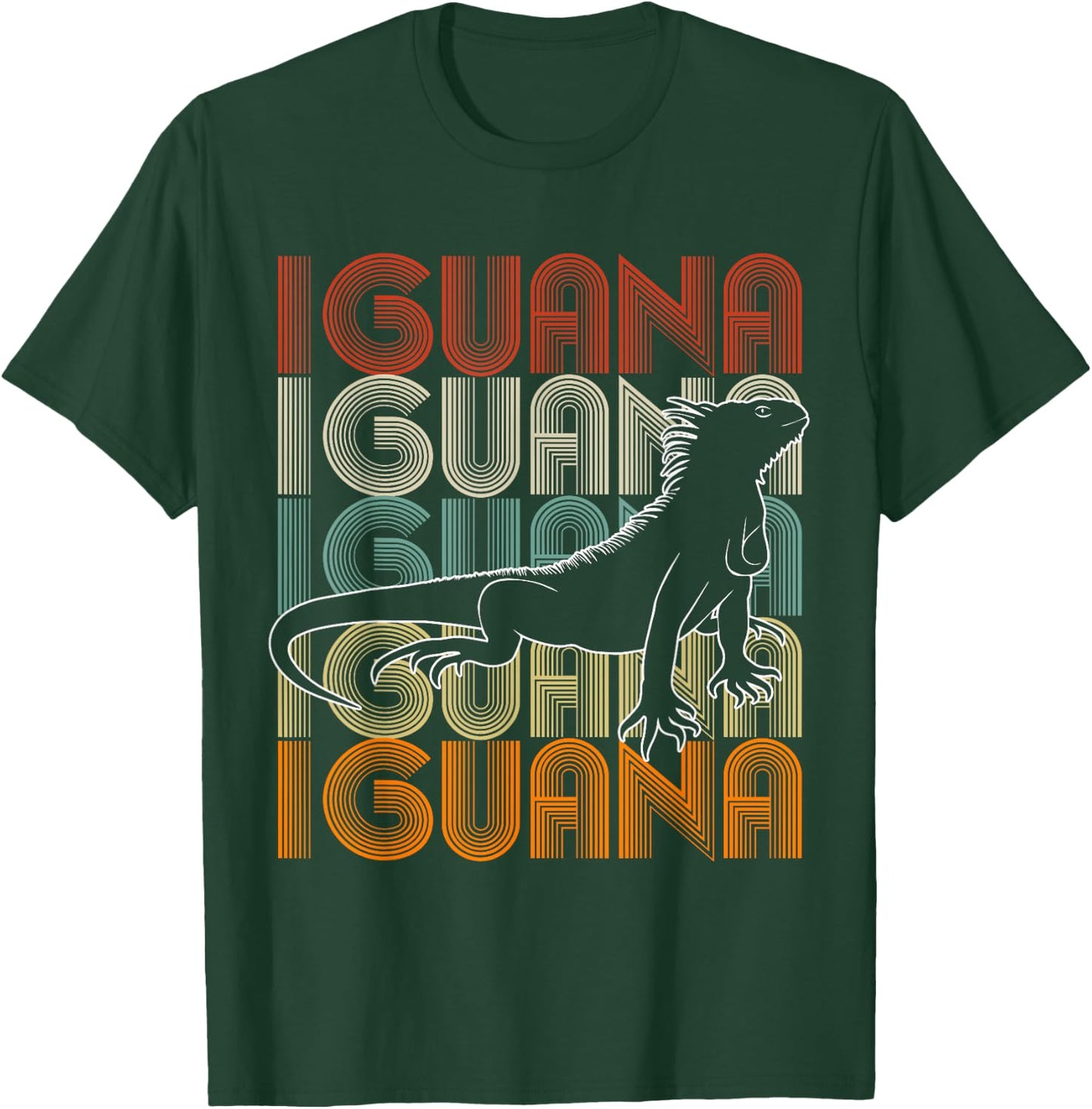 Animal Wildlife Nature Reptile Gift Iguana T-Shirt - T-Shirt | Forest