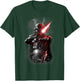 Star Wars Darth Vader Lightsaber Portrait T-Shirt - T-Shirt | Forest