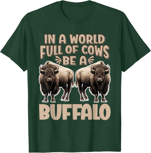 Funny Buffalo Animal Bison | Be A Buffalo