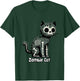 Spooky & Cute Cat Zombie Halloween Men Women Kids T-Shirt - T-Shirt | Forest