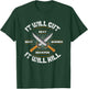 Fire Forged Knife Sword It Will Cut Cool Gift T-Shirt - T-Shirt | Forest