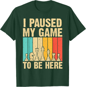Cool Chess Art Women Kids Chess Player Chess Lover T-Shirt - T-Shirt | Forest