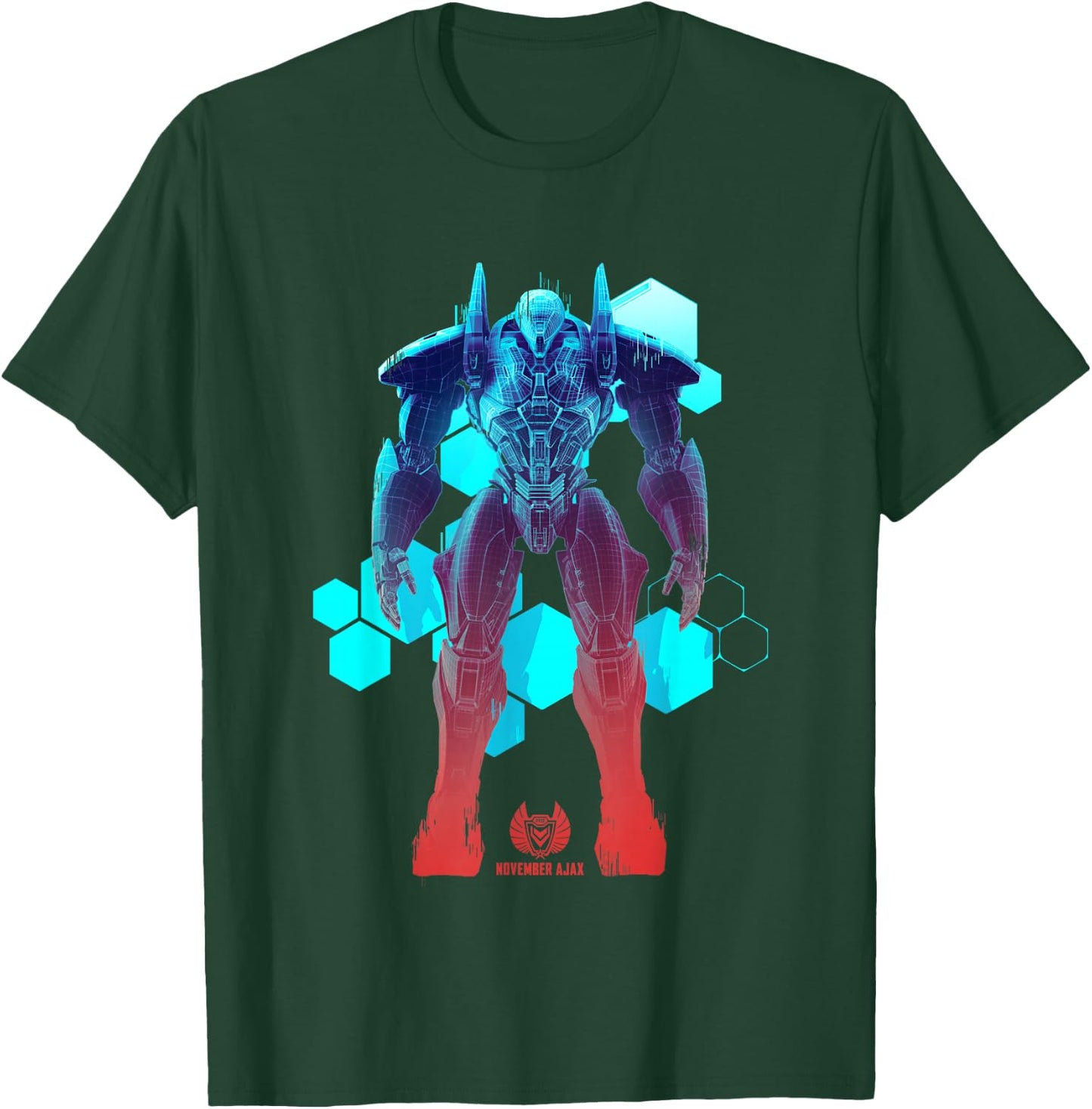 November Ajax Blueprint T-Shirt - T-Shirt | Forest
