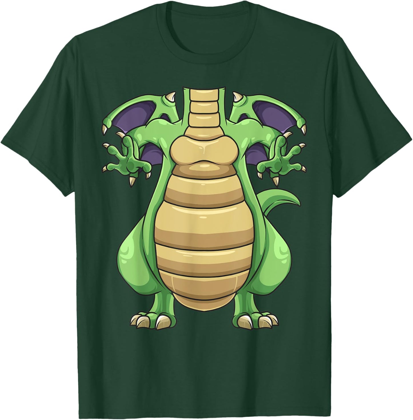 Cool Headless Dragon Halloween Costume | Funny Lazy DIY Gift T-Shirt - T-Shirt | Forest