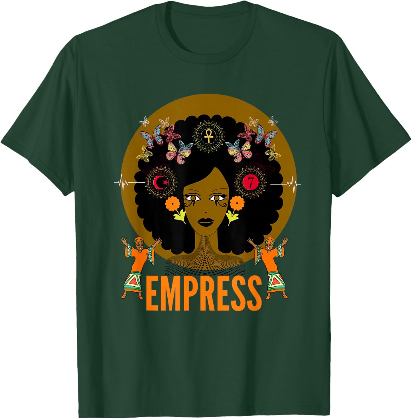 Empress - Moorish Women Moabitess Matriach T-Shirt - T-Shirt | Forest