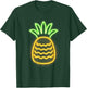 Cute Retro Neon Pineapple for Hawaiian Beaches Shirt T-Shirt - T-Shirt | Forest