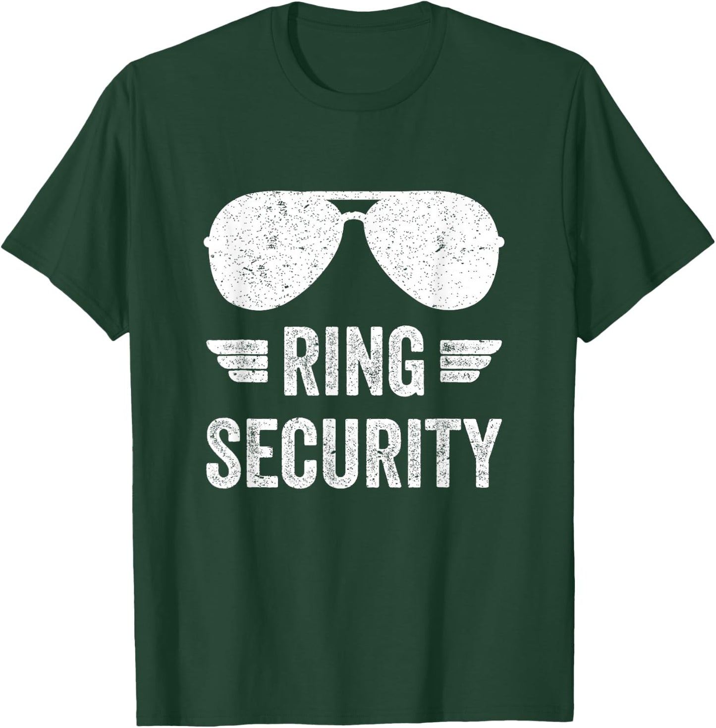 Ring Security Funny for Ring Bearer Boys Youth Men T-Shirt - T-Shirt | Forest