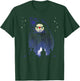 RPG Dice Boardgame Dragons Master Storyteller Bear Playing T-Shirt - T-Shirt | Forest