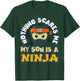 This is My Warrior Dad Mom Team Costume You Don't Scare Me T-Shirt - T-Shirt | Forest