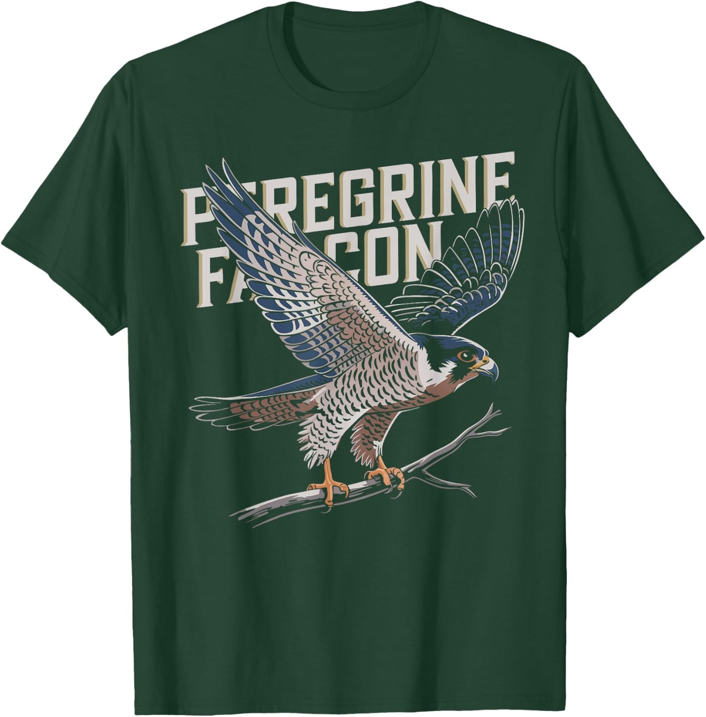 Falconer Peregrine Falcon T-Shirt - T-Shirt | Forest