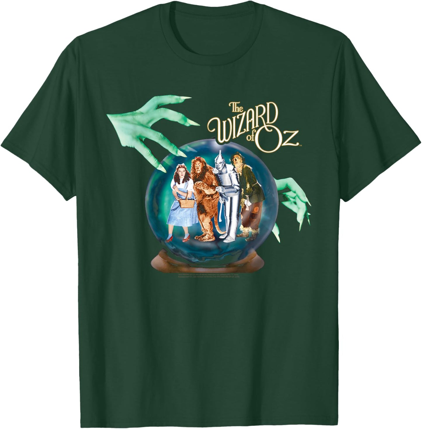 Wizard of Oz Crystal Ball T-Shirt - T-Shirt | Forest