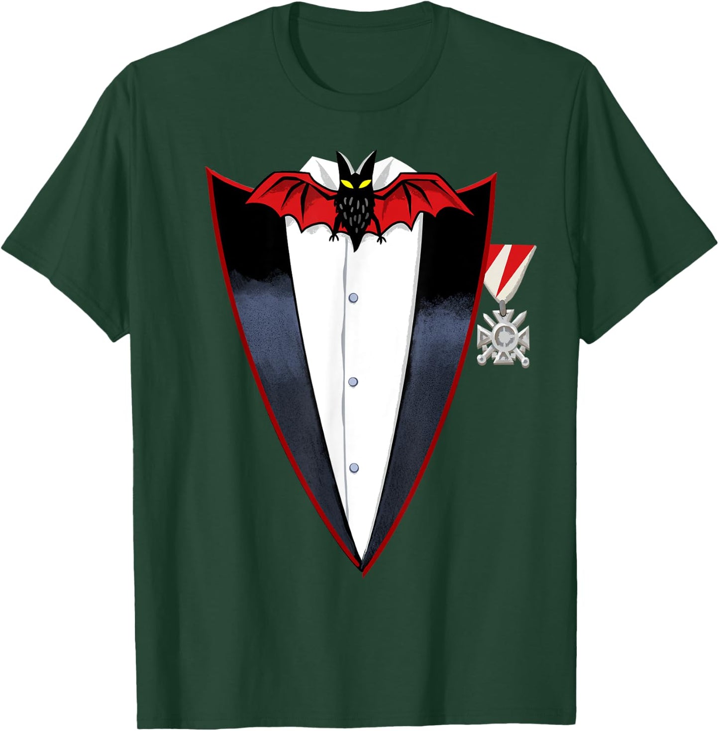 Realistic Dracula Tuxedo - Instant costume T-Shirt - T-Shirt | Forest