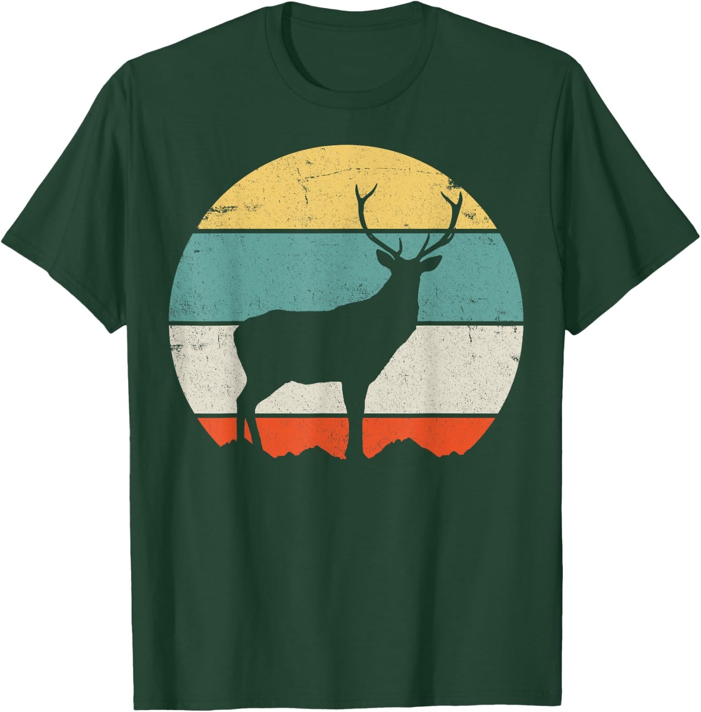 Hunting Deer T-Shirt - T-Shirt | Forest
