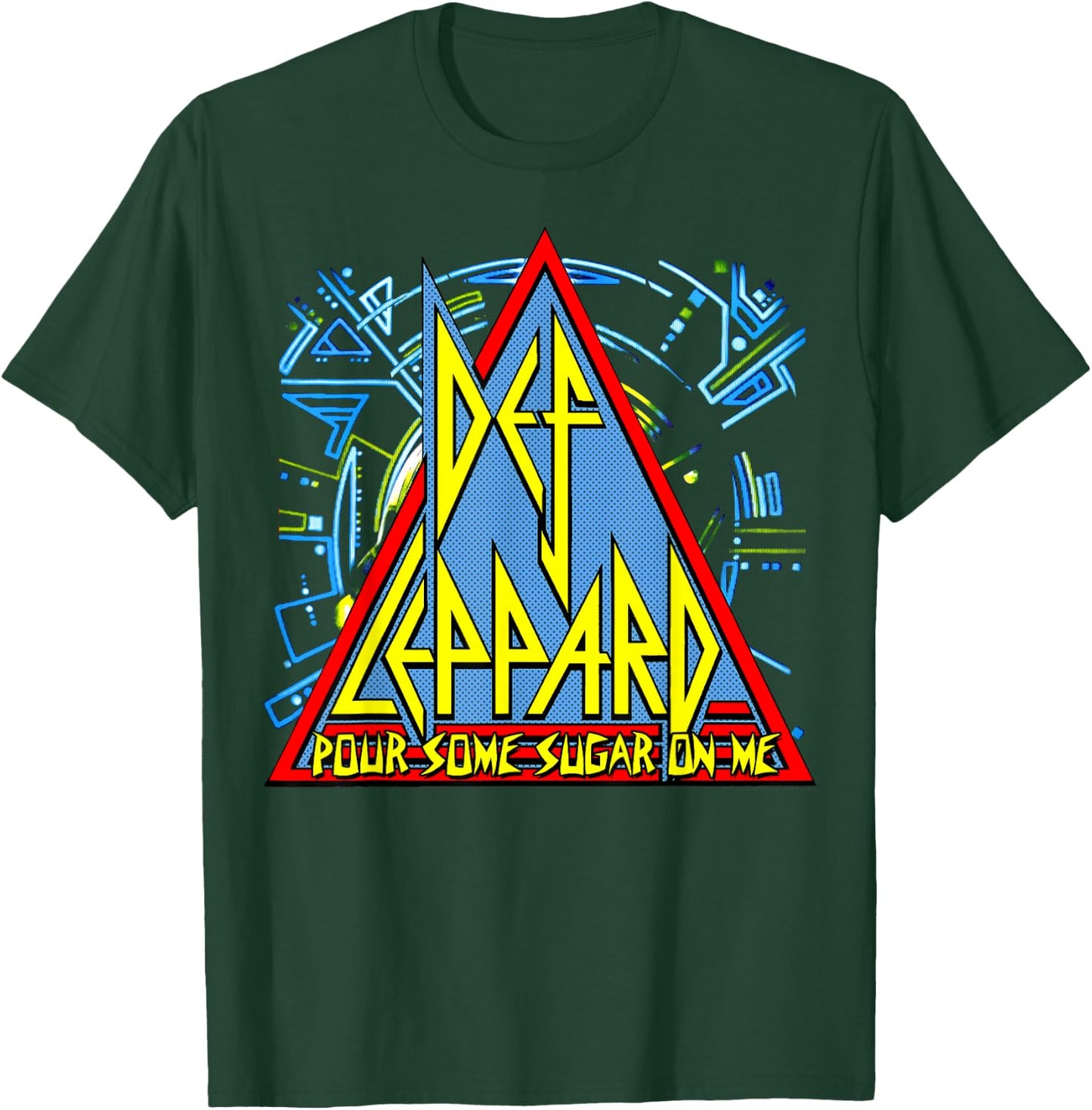 Def Leppard - Sugar Logo T-Shirt - T-Shirt | Forest