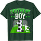 Soccer Themed Birthday boy Outfit for 1 Year Old Celebration T-Shirt - T-Shirt | Forest