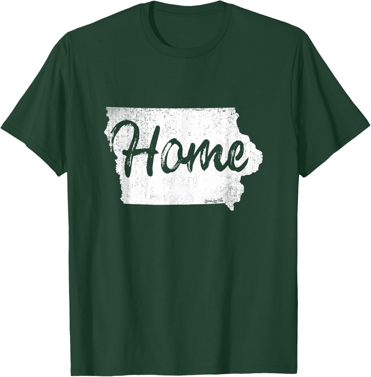 Iowa Home Shirt for people Des Moines Cedar Rapids Davenport T-Shirt - T-Shirt | Forest