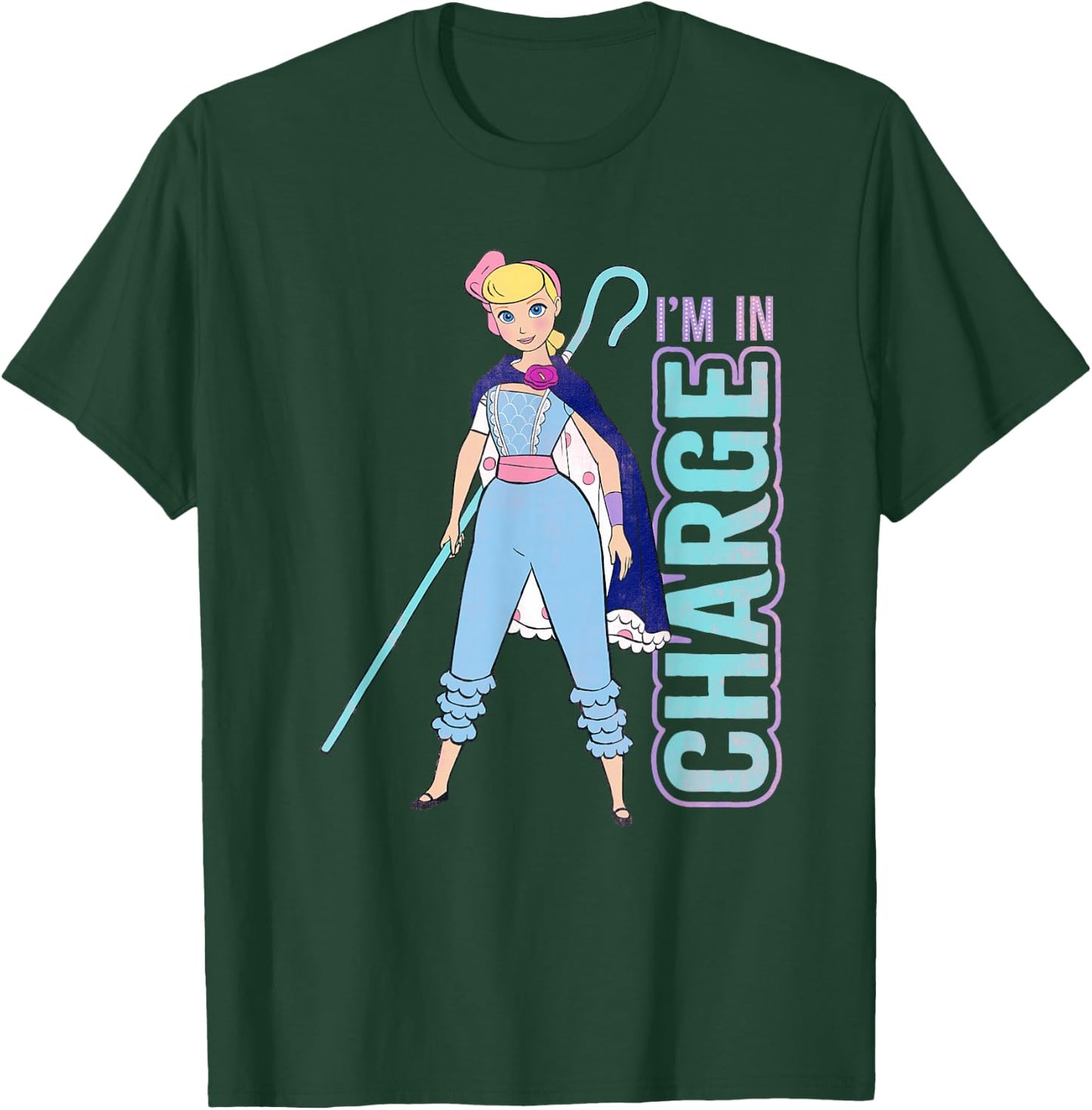 Disney Pixar Toy Story 4 Bo Peep I'm in Charge T-Shirt - T-Shirt | Forest