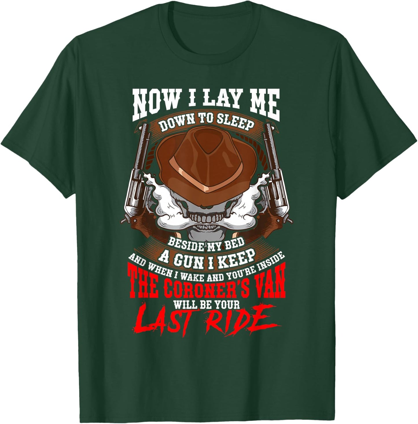 2nd Amendment Gun Humour Quotes Guns Funny Sayings Gift T-Shirt - T-Shirt | Forest