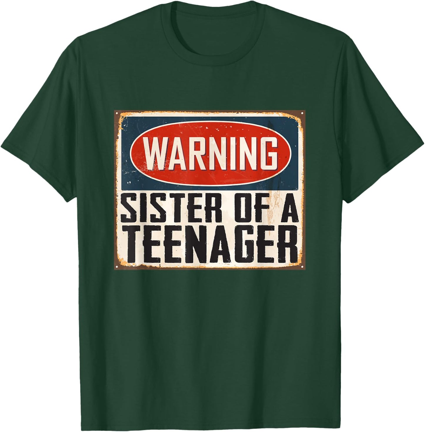 Sister 13th Birthday Matching Official Teenager T-Shirt - T-Shirt | Forest