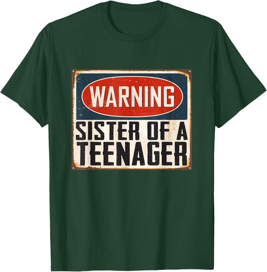 Sister 13th Birthday Matching Official Teenager T-Shirt - T-Shirt | Forest