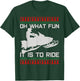 Snowmobile Ugly Christmas Christmas Funny Gift T-Shirt - T-Shirt | Forest
