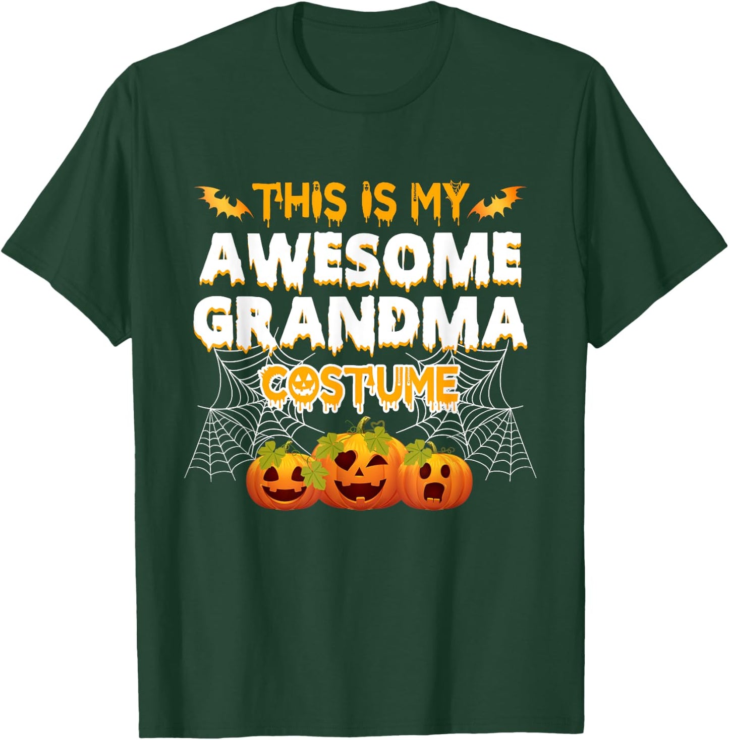 This is My Awesome Grandma Costume T-Shirt - T-Shirt | Forest